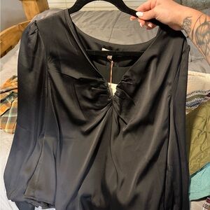 Chic Black Women's Blouse